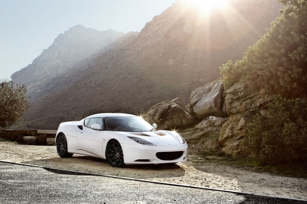 Photograph Seagram Pearce Lotus Evora on One Eyeland
